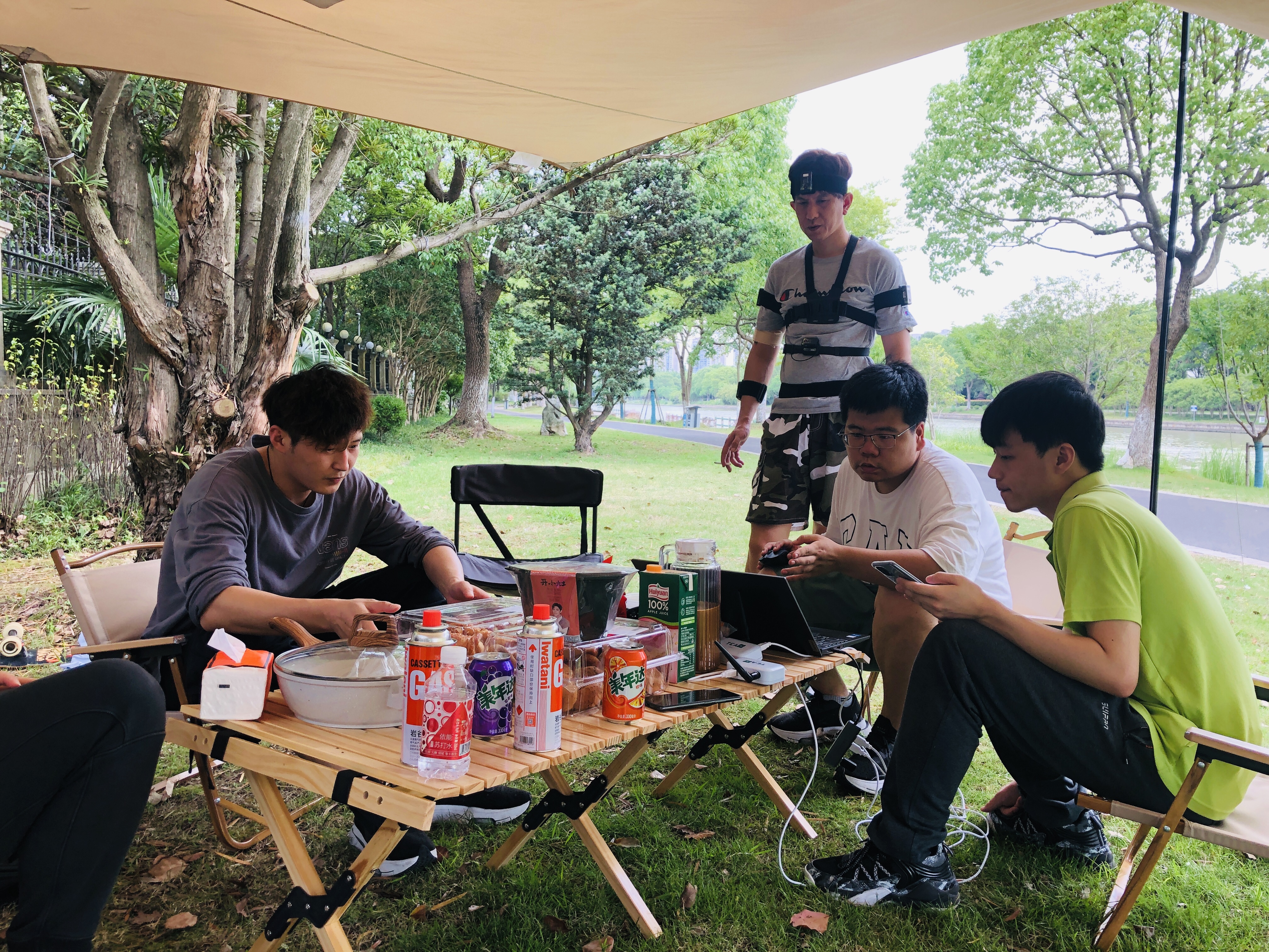 户外划船运动